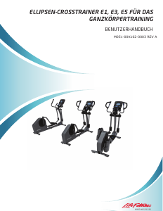 Bedienungsanleitung Life Fitness E1 Crosstrainer