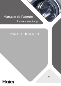 Manuale Haier HWD100-B14979U1 Lavasciuga