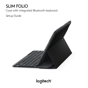 Handleiding Logitech Slim Folio Toetsenbord