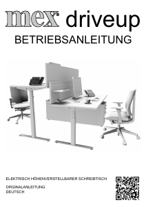 Bedienungsanleitung Mex Driveup Schreibtisch
