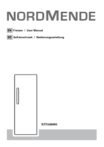 Bedienungsanleitung Nordmende RTF248WH Kühl-gefrierkombination