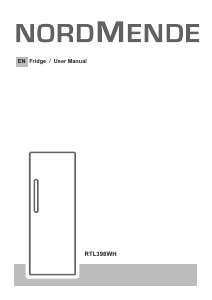 Handleiding Nordmende RTL398WH Koelkast
