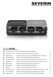 Handleiding Severin RG 2366 Gourmetstel