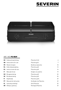 Handleiding Severin PG 8569 Bakplaat