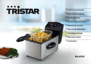 Manual de uso Tristar FR-6929 Freidora