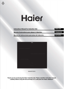 Handleiding Haier HAI633CD/E1 Kookplaat