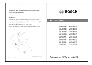 Handleiding Bosch ASI12AW40N Airconditioner