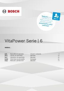 Прирачник Bosch MMB6652B VitaPower Блендер