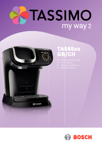 Bedienungsanleitung Bosch TAS6502GB Tassimo My Way 2 Kaffeemaschine