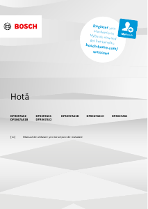 Manual Bosch DFR067A52 Hotă