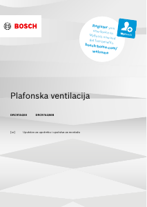 Priručnik Bosch DRC97AQ50 Kuhinjska napa