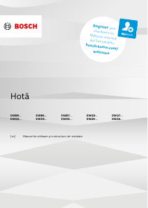 Manual Bosch DWB66BC60 Hotă