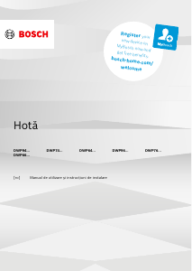 Manual Bosch DWP66BC50 Hotă