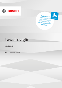 Manuale Bosch SMI4ECS21E Lavastoviglie