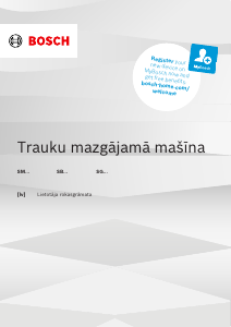 Rokasgrāmata Bosch SMS25AW05E Trauku mašīna