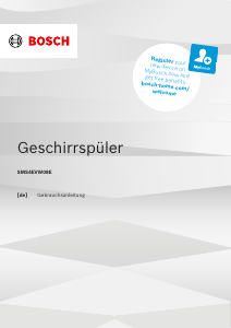 Bedienungsanleitung Bosch SMS4EVW08E Geschirrspüler