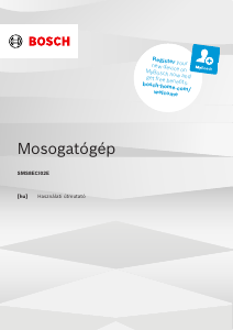 Használati útmutató Bosch SMS8ECI02E Mosogatógép