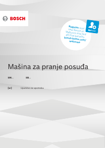 Priručnik Bosch SMV41D10EU Perilica posuđa