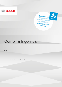 Manual Bosch KAG93AIEP Combina frigorifica