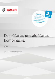 Rokasgrāmata Bosch KFI96APEA Ledusskapis ar saldētavu