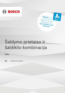 Vadovas Bosch KFI96AXEA Šaldytuvas-šaldiklis