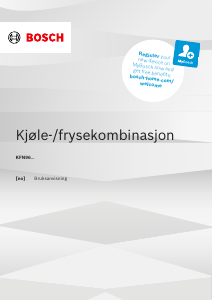 Bruksanvisning Bosch KFN96VPEA Kjøle-fryseskap
