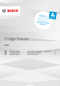 Manuale Bosch KGN36MLEB Frigorifero-congelatore