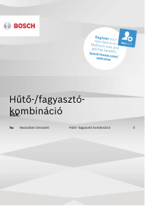 Használati útmutató Bosch KGN49XLEA Hűtő és fagyasztó