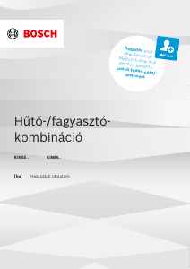 Használati útmutató Bosch KIN865SE0 Hűtő és fagyasztó