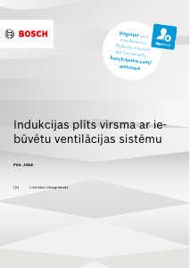 Rokasgrāmata Bosch PVQ795H26E Plīts virsma