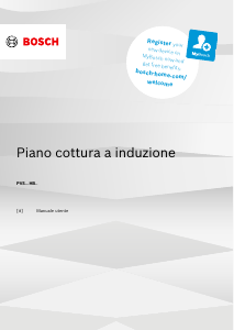 Manuale Bosch PVS601HB1E Piano cottura