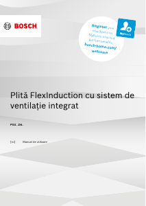 Manual Bosch PXX801D67E Plită
