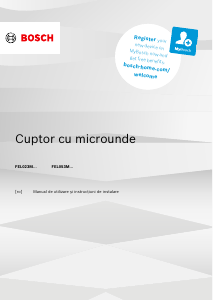 Manual Bosch FEL023MS2 Cuptor cu microunde