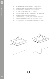 Manual Gustavsberg Artic Sink