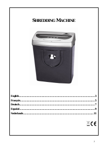 Manual Pavo Stripmaster 12 Paper Shredder