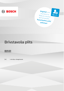 Rokasgrāmata Bosch HKA004020U Kombinētā plīts