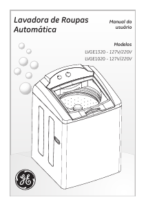 Manual GE LVGE1020 Máquina de lavar roupa