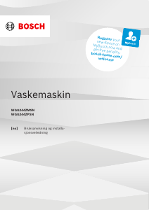 Bruksanvisning Bosch WGG244ZMSN Vaskemaskin
