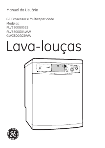 Manual GE GLV3500G03WW Máquina de lavar louça