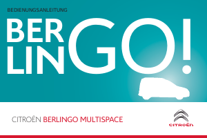 Bedienungsanleitung Citroën Berlingo MultiSpace (2015)
