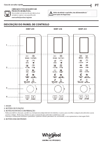 Manual Whirlpool MWF 259 B Micro-onda