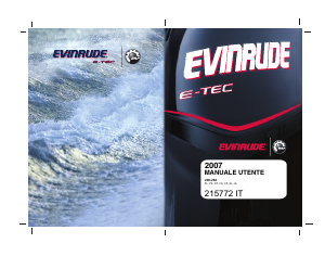 Manuale Evinrude E-Tec 250 (2007) Motore fuoribordo