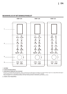 Brugsanvisning Whirlpool MWF 259 B Mikroovn