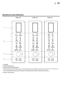 Bedienungsanleitung Whirlpool MWF 259 B Mikrowelle