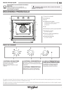 Manual Whirlpool OMK38HU0B Cuptor