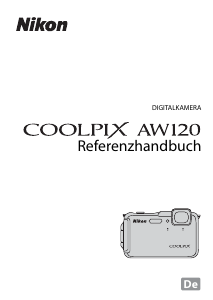 Bedienungsanleitung Nikon Coolpix AW120 Digitalkamera