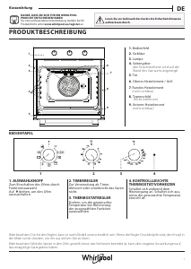 Bedienungsanleitung Whirlpool OMK38HU0X Backofen