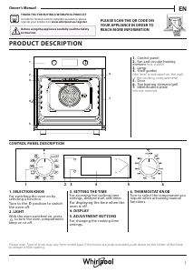 Handleiding Whirlpool OMK58CU1SB Oven