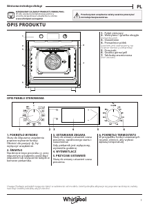 Instrukcja Whirlpool OMK58CU1SX Piekarnik