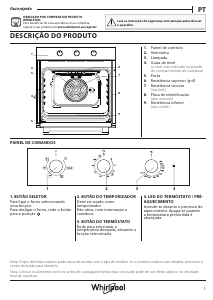 Manual Whirlpool OMR35HR0B Forno